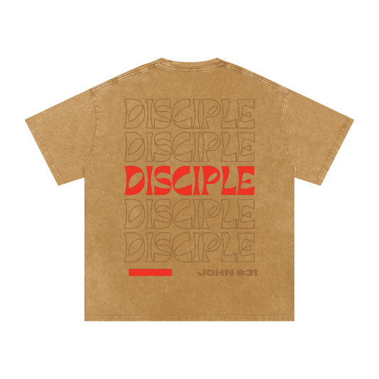 DISCIPLE Wash Oversize T-Shirt