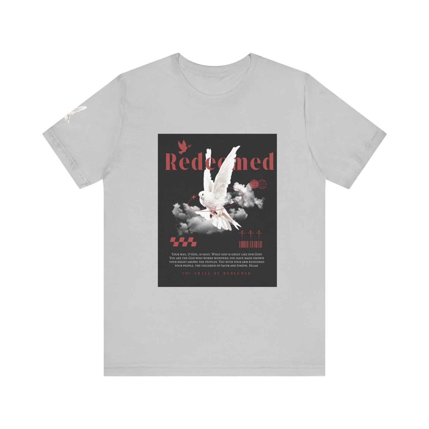 Redeemed Unisex Jersey Tee - Stylish Graphic T-Shirt for Everyday Wear