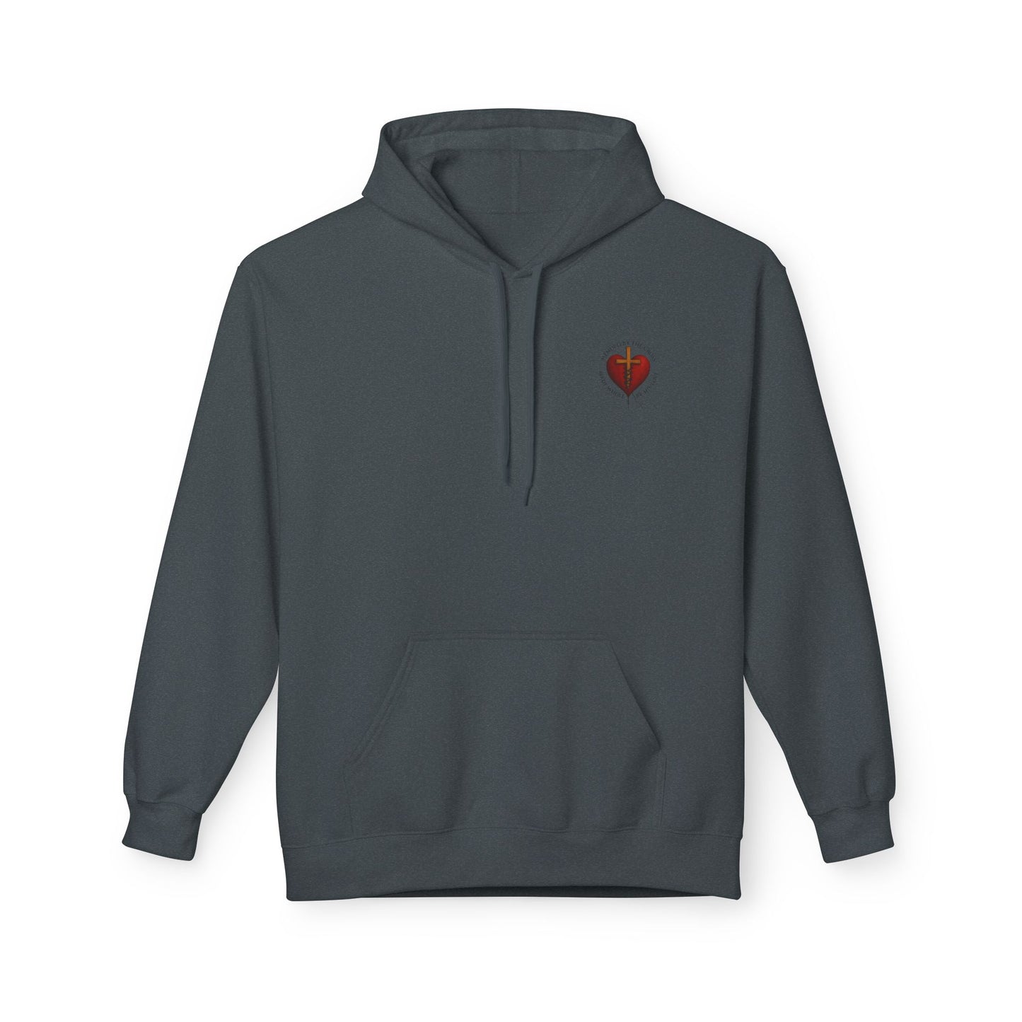 Mended heart Midweight Softstyle Fleece Hoodie