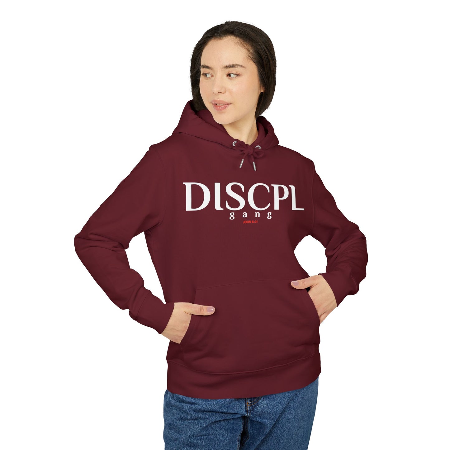 DISCPL brand John 8:31 Hoodie
