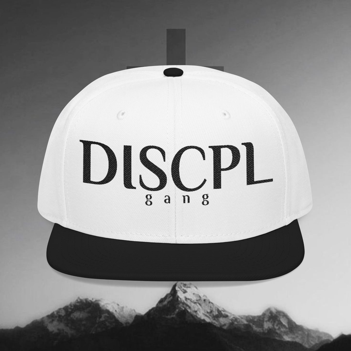 DISCPL Brand Embroidered Snapback