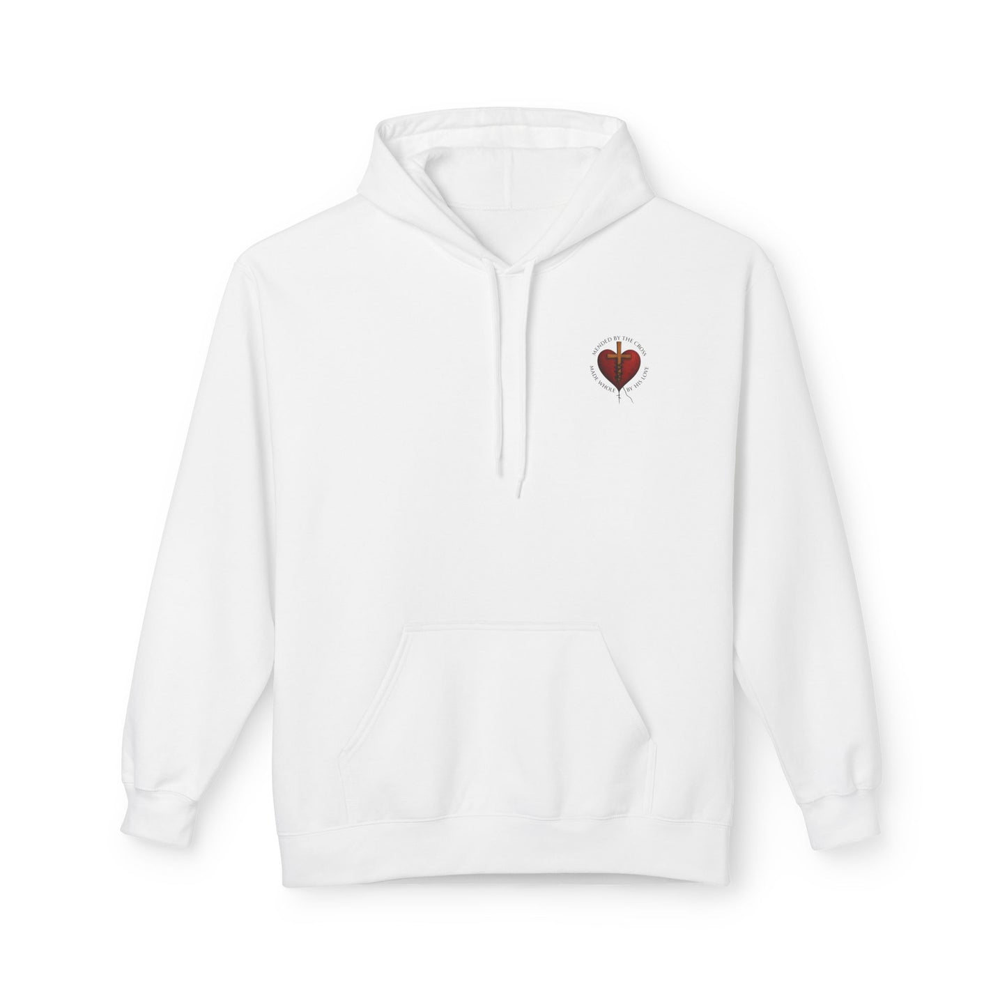 Mended heart Midweight Softstyle Fleece Hoodie