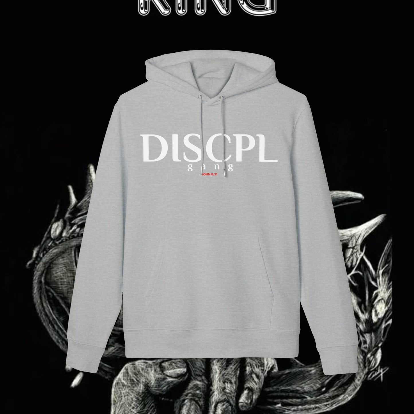 DISCPL brand John 8:31 Hoodie