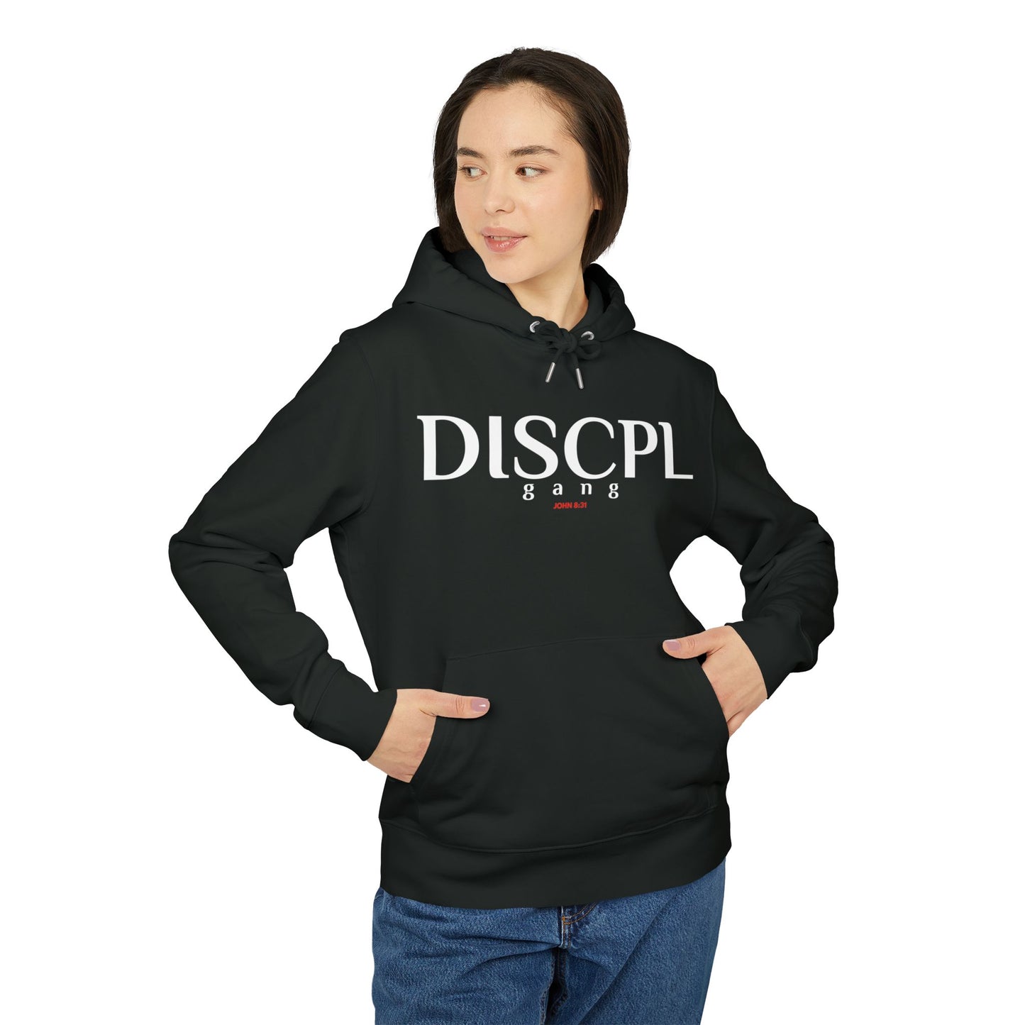 DISCPL brand John 8:31 Hoodie