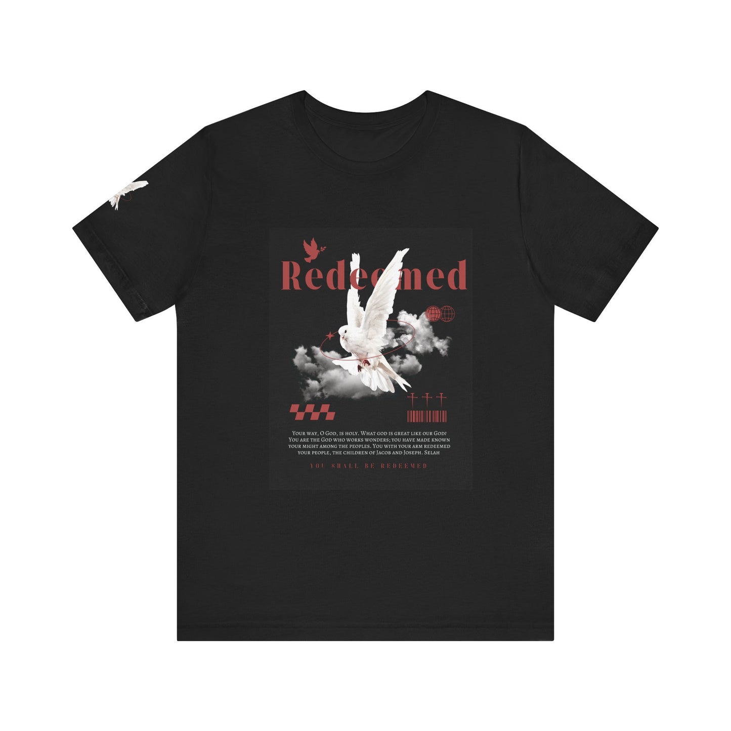 Redeemed Unisex Jersey Tee - Stylish Graphic T-Shirt for Everyday Wear