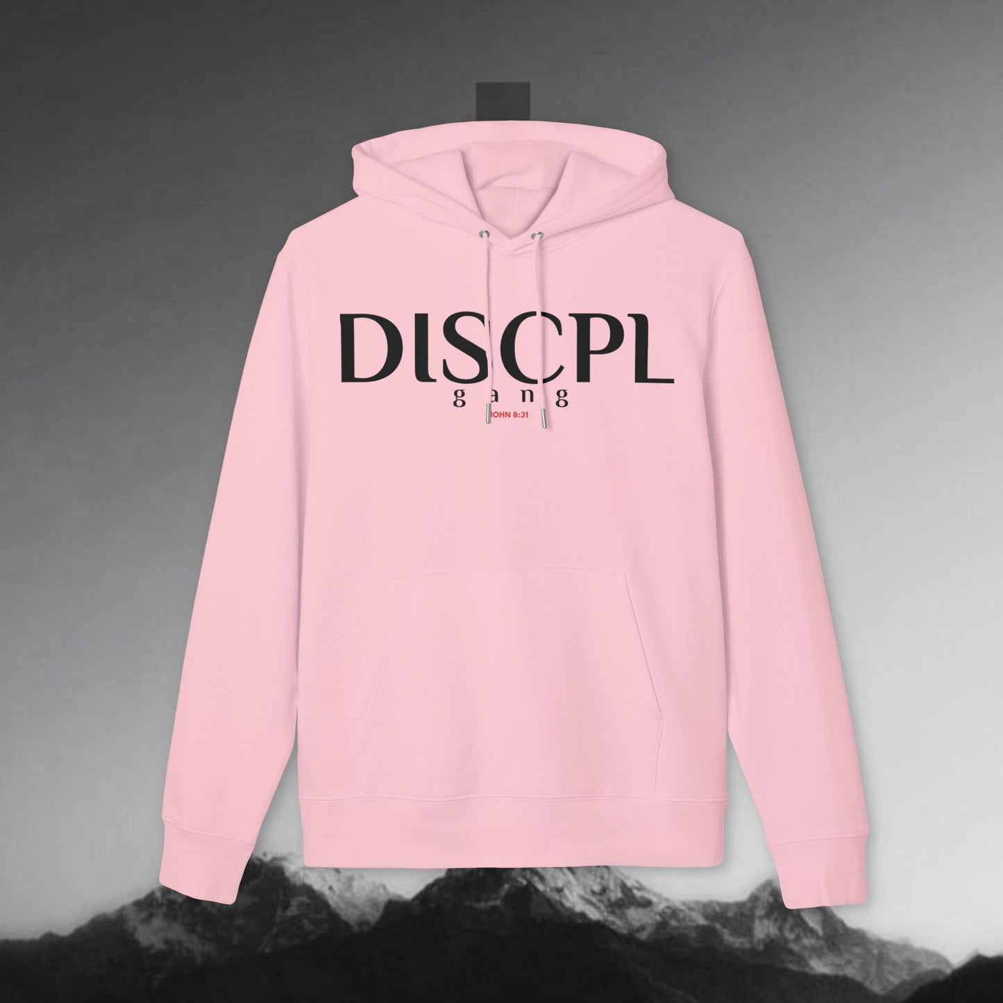 DISCPL brand John 8:31 hoodie