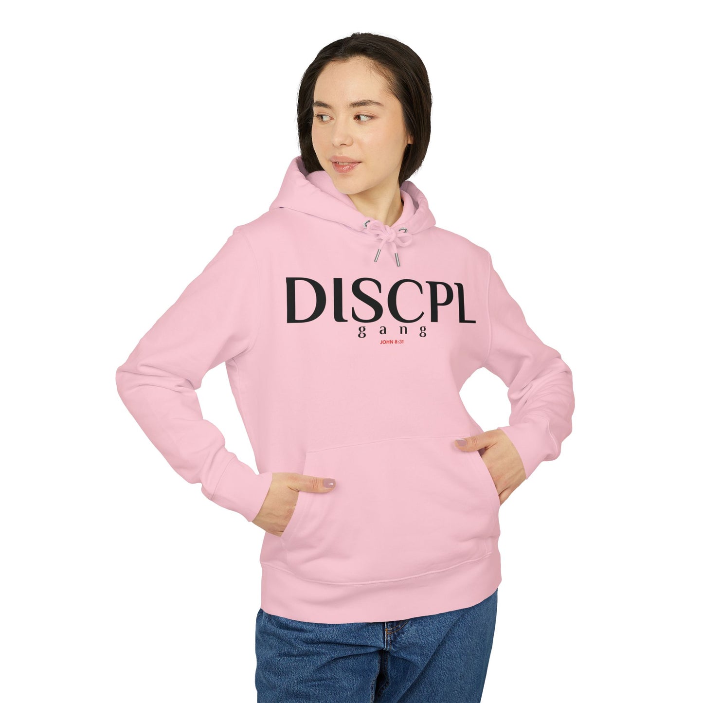 DISCPL brand John 8:31 hoodie