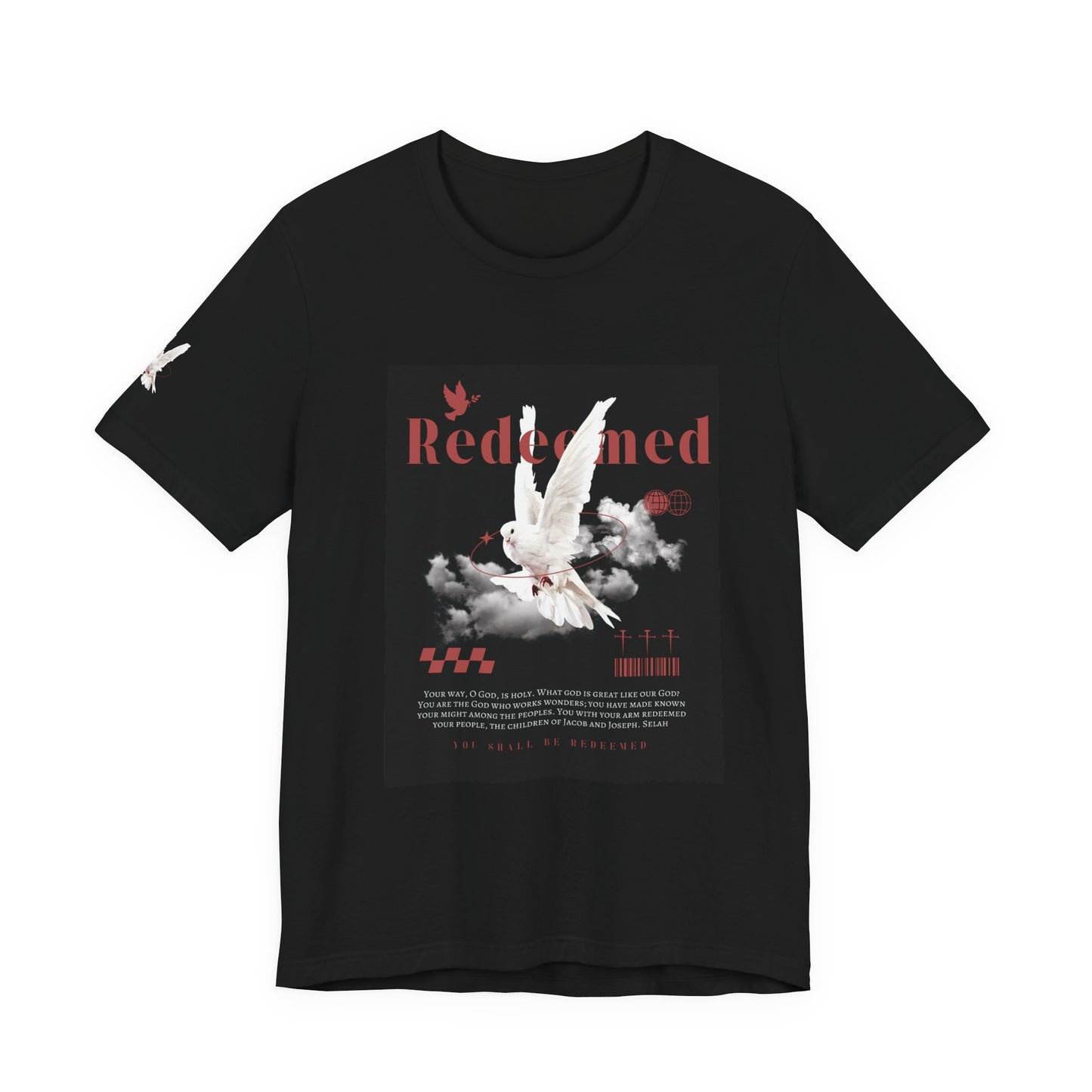 Redeemed Unisex Jersey Tee - Stylish Graphic T-Shirt for Everyday Wear