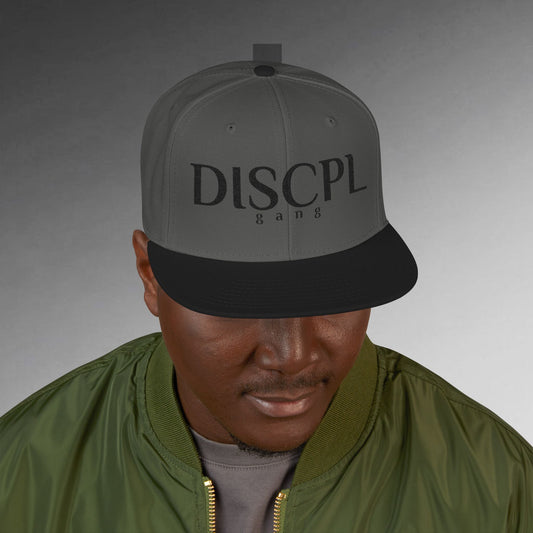 DISCPL Brand Embroidered Snapback
