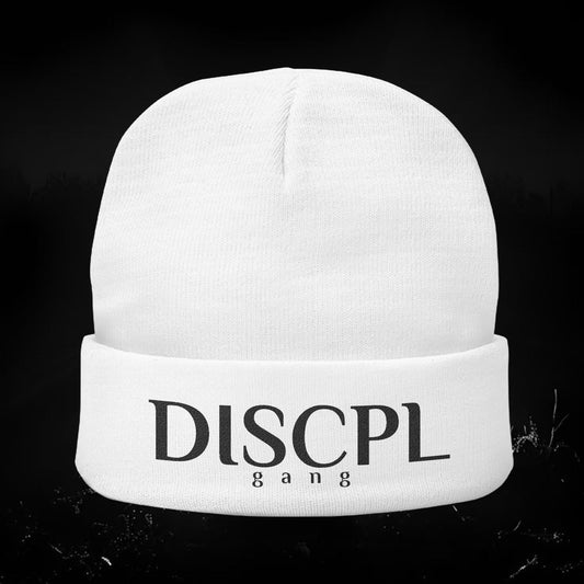 DISCPL Embroidered Knit Beanie