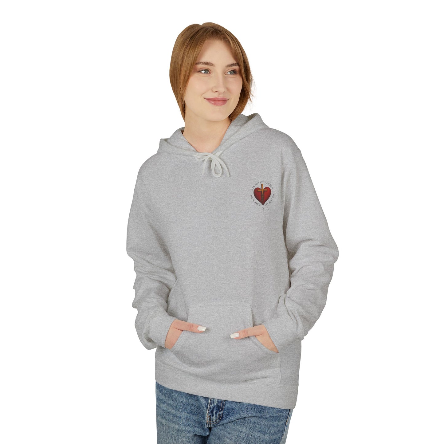 Mended heart Midweight Softstyle Fleece Hoodie
