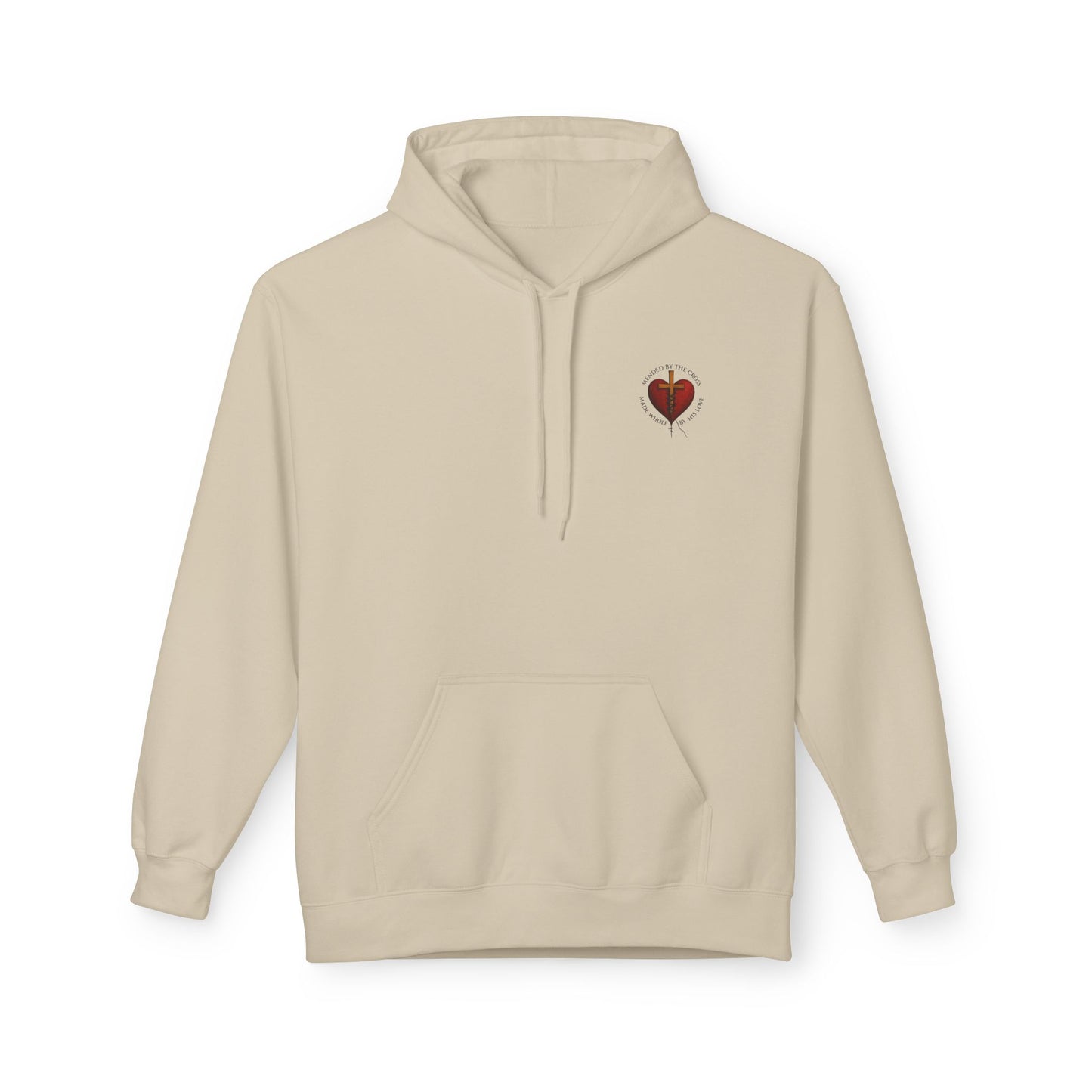 Mended heart Midweight Softstyle Fleece Hoodie