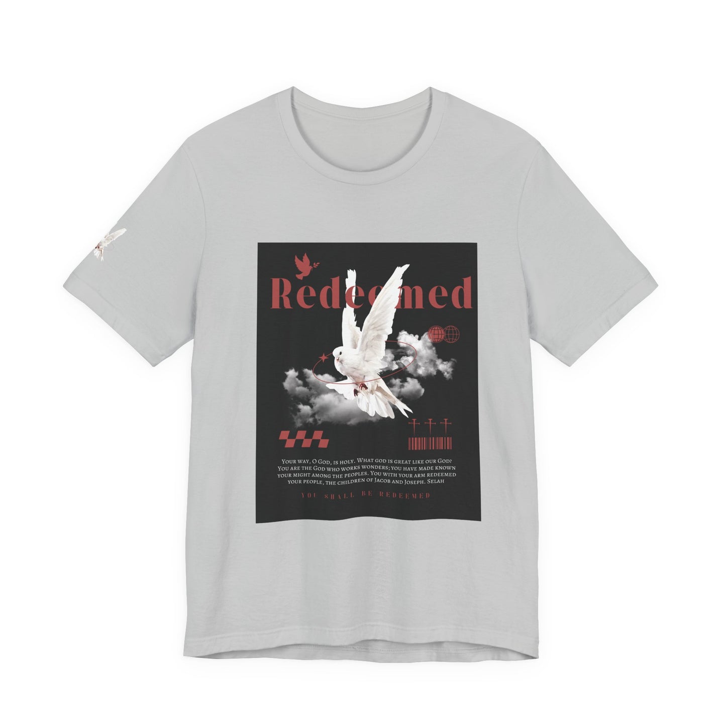 Redeemed Unisex Jersey Tee - Stylish Graphic T-Shirt for Everyday Wear