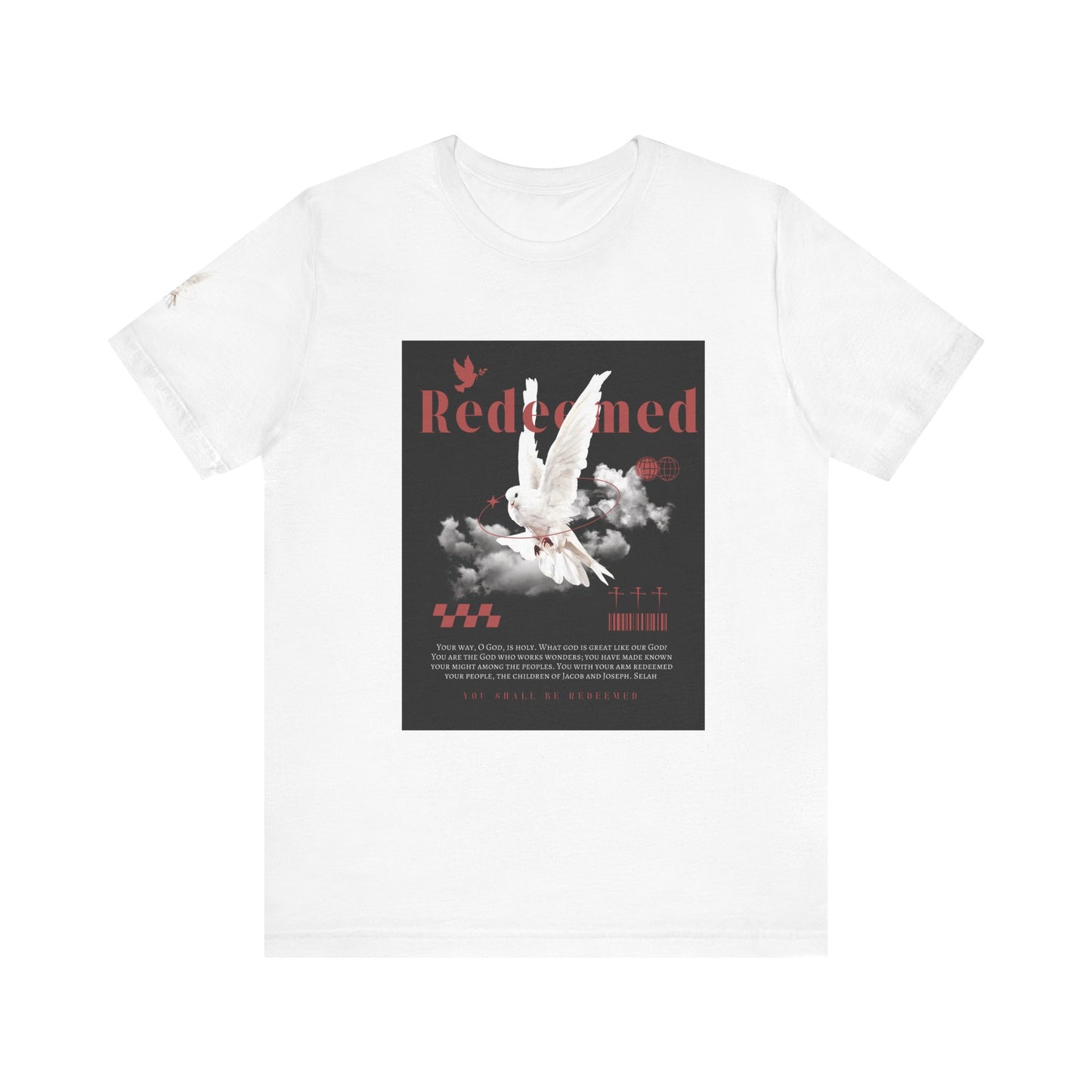 Redeemed Unisex Jersey Tee - Stylish Graphic T-Shirt for Everyday Wear